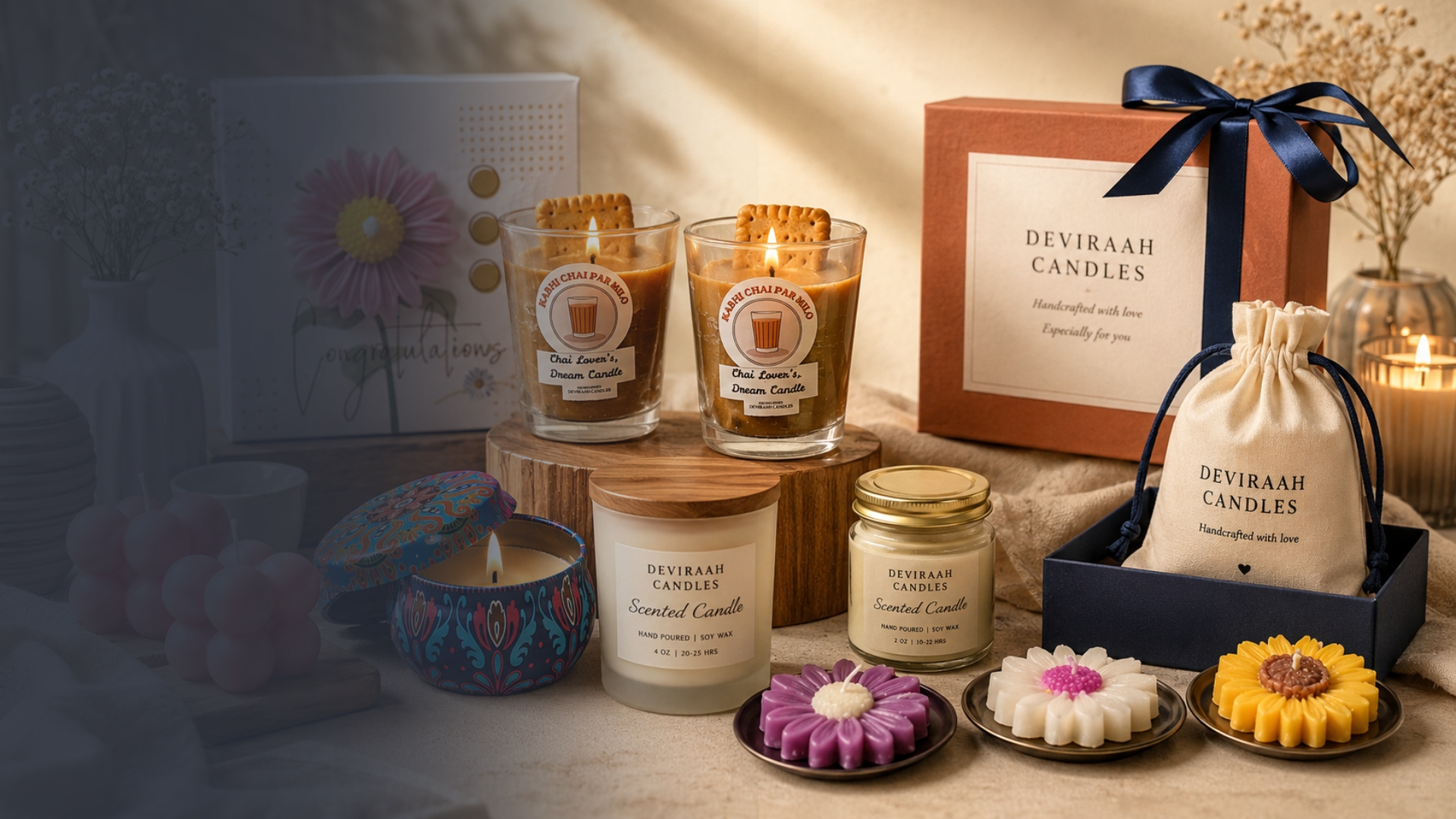 Deviraah Candles - Handcrafted Premium Candles